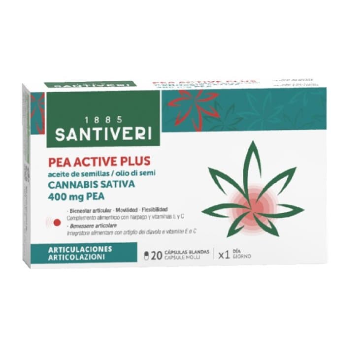 Pea Active Plus – 20 Gélules avec Palmitoylethanolamide