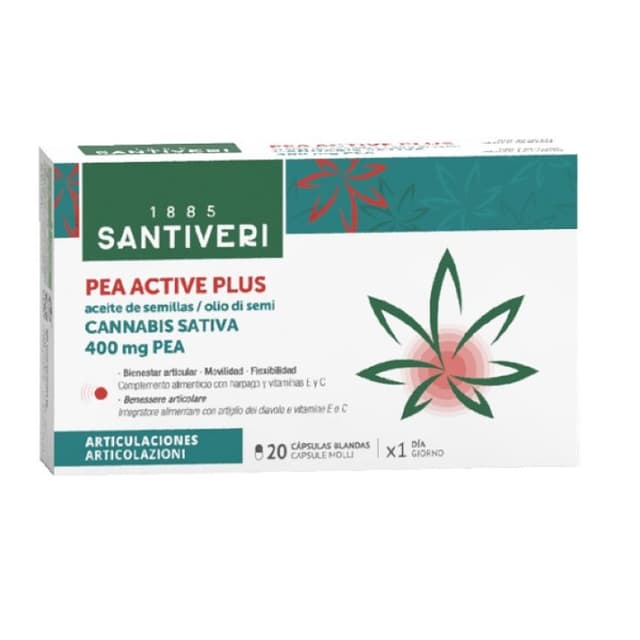 Pea Active Plus – 20 Gélules avec Palmitoylethanolamide