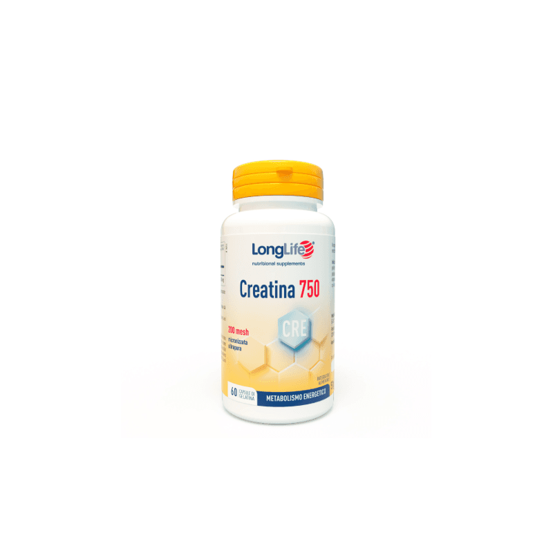 LongLife Créatine 750 mg – 60 Gélules