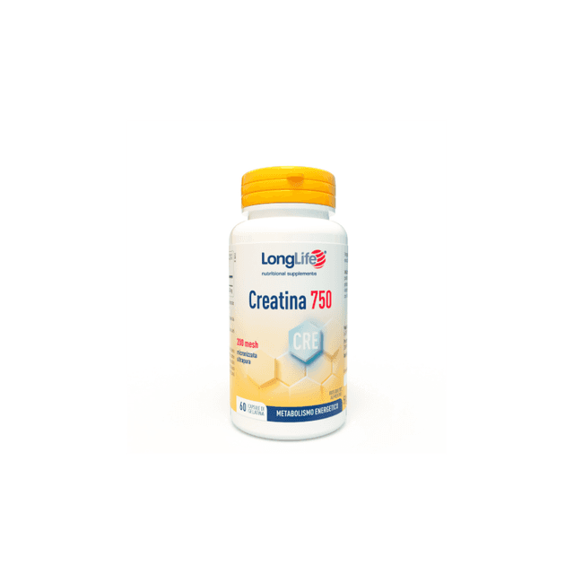 LongLife Créatine 750 mg – 60 Gélules