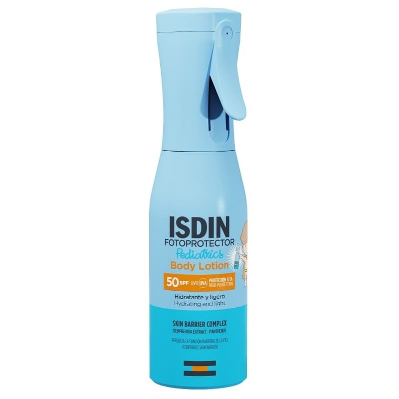 ISDIN Pediatrics Body Lotion SPF 50 – Protection solaire pour enfants