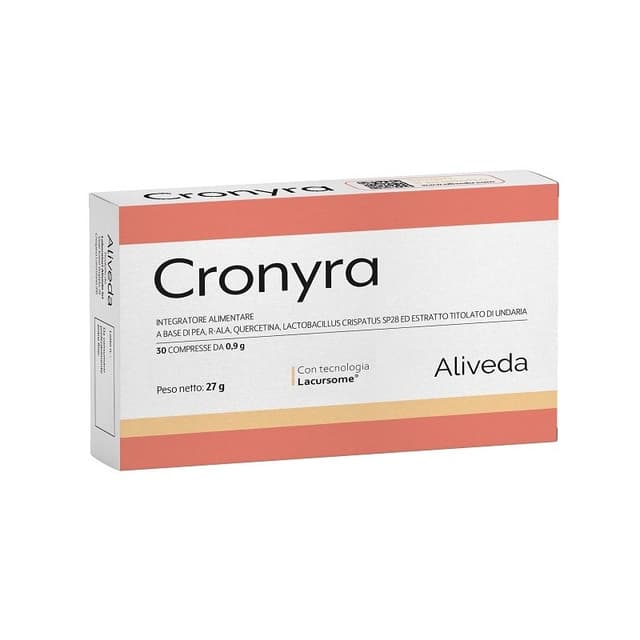 Palmitoyléthanolamide (PEA) 600 mg + Quercétine – 30 Comprimés Complément Articulaire | Cronyra