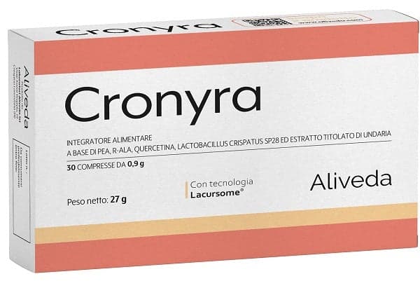 Palmitoyléthanolamide (PEA) + Quercétine – 30 Comprimés Complément Articulaire | Cronyra