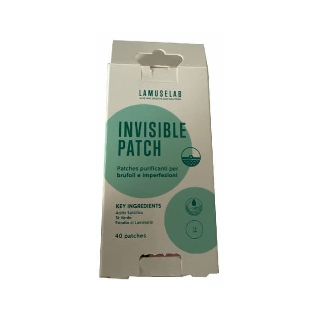 LaMuseLab Invisible Patch – 40 patchs invisibles anti-boutons