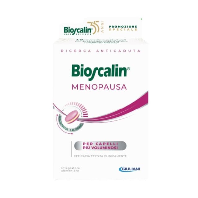 Biotine + Zinc – 30 comprimés | Bioscalin Menopausa