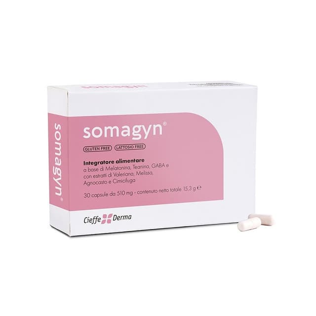 L-théanine + Valériane – 30 gélules | Somagyn