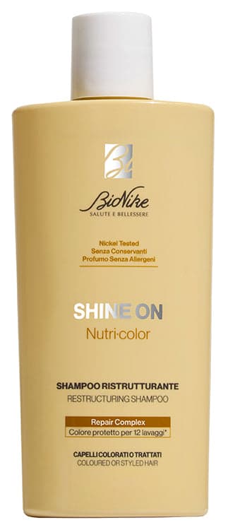 BioNike Shine On Shampoing Cheveux Colorés – Protection Couleur