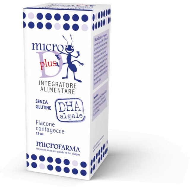 Oméga-3 DHA + Vitamine D3 – 30 ml | Micro D Plus