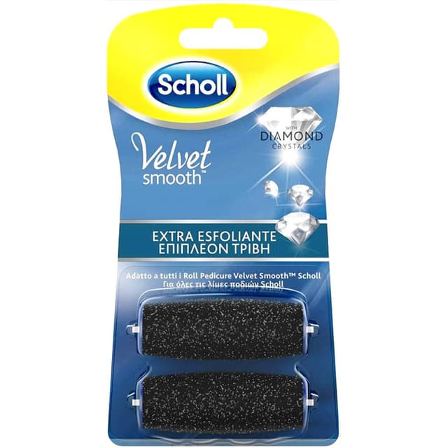 Scholl Velvet Smooth Rouleaux de Recharge – râpe électrique anti-callosités