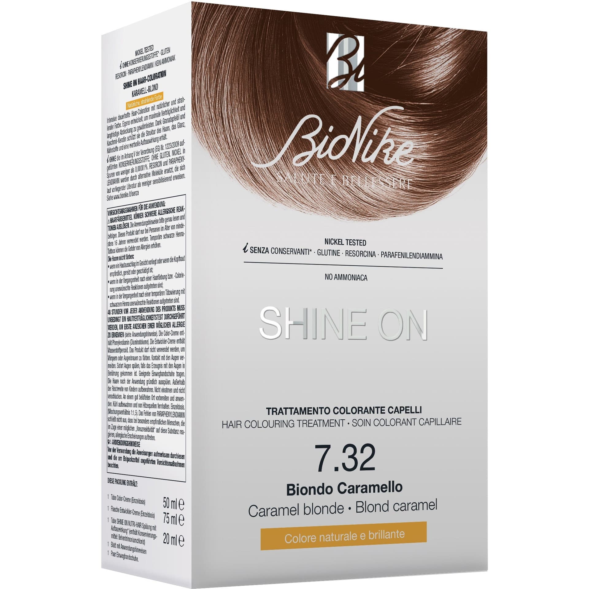 Shine On Coloration Cheveux Blond 7.32 – Teinture