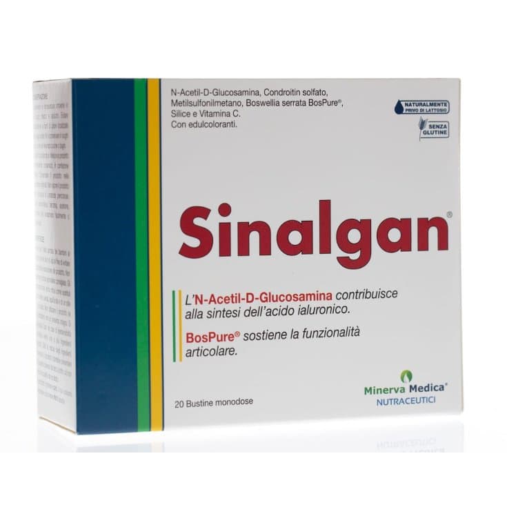 Glucosamine 500 mg + Chondroïtine – 20 sachets | Sinalgan