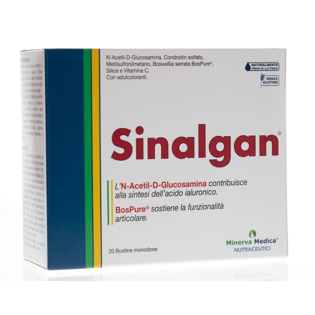 Glucosamine 500 mg + Chondroïtine – 20 sachets | Sinalgan
