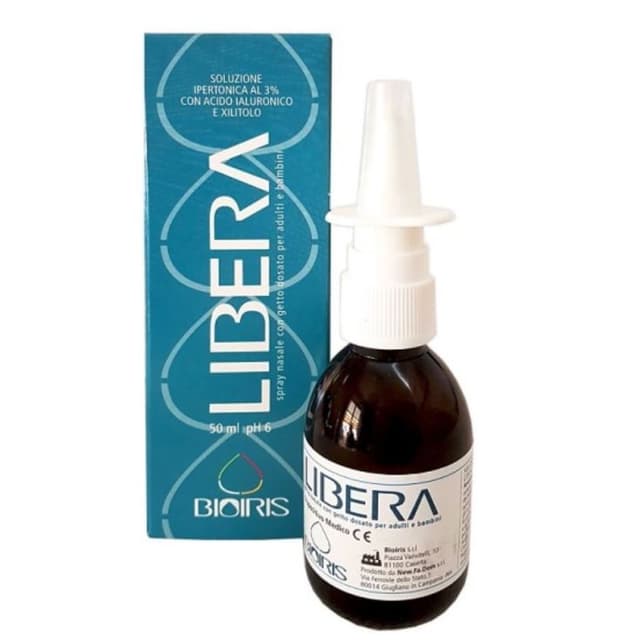 Libera Spray Nasal – Irrigation nasale pour nez libre