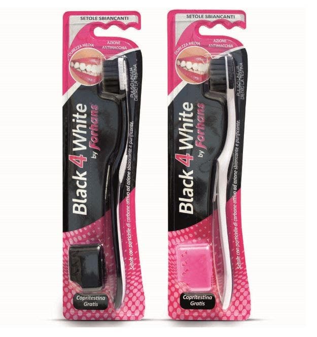Forhans Black 4 White – Brosse à dents