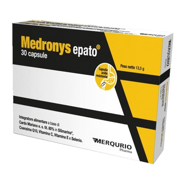 Chardon-Marie 350 mg + Vitamine C – 60 gélules | Medronys Epato