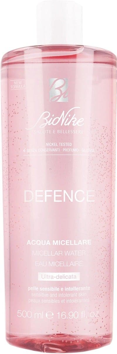BioNike Defence Eau Micellaire – 500 ml Nettoyage Visage et Yeux