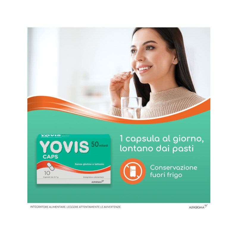 Probiotiques (ferments lactiques) – 10 gélules | YOVIS Gélules