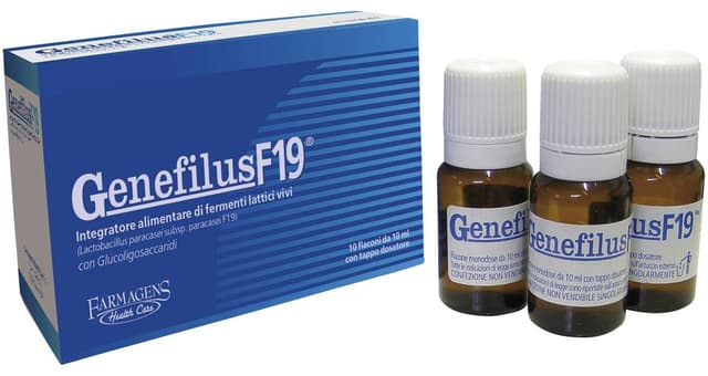 Probiotiques (ferments lactiques) – 10 ampoules de 10 ml | Genefilus F19