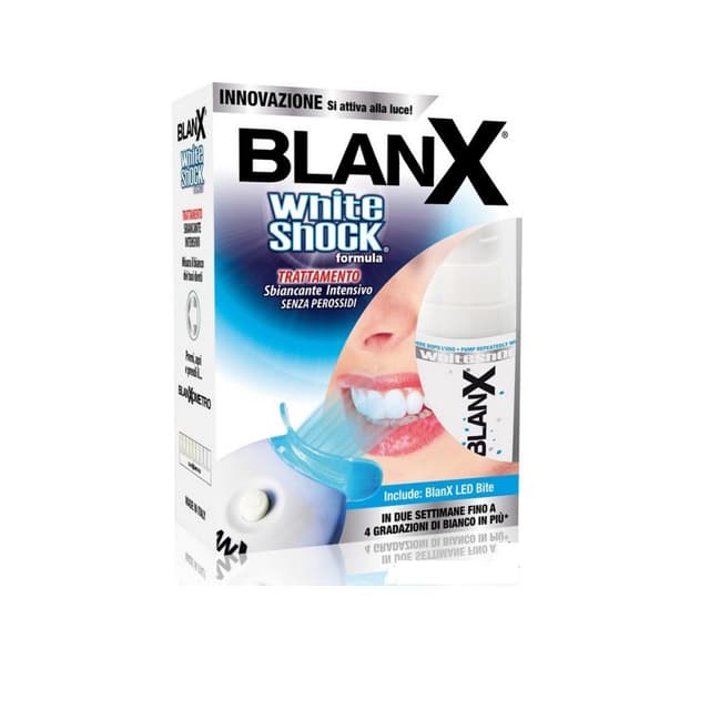 BlanX White Shock Treatment – Blanchiment dents avec LED bite
