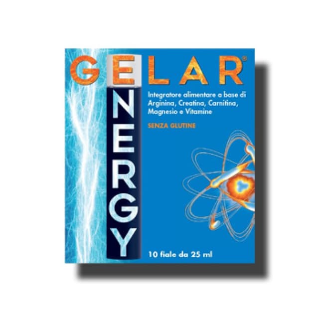 GELAR ENERGY – 10 ampoules de 25 ml
