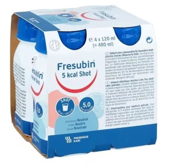 Fresubin 5 kcal Shot Neutre – 4 x 120 ml