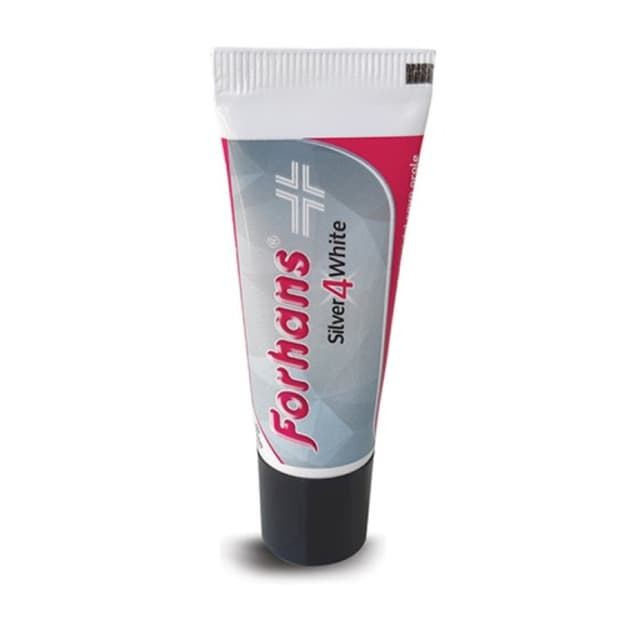 Forhans Silver 4 White – Dentifrice 12 ml Format voyage