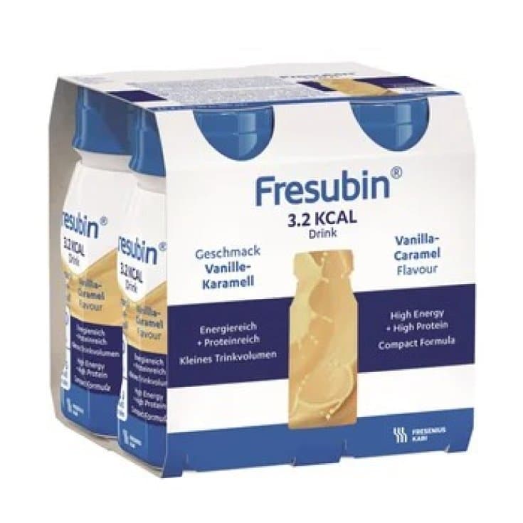 Collagène + Potassium – 4x125 ml | Fresubin 3.2 kcal Drink Vanille-Caramel