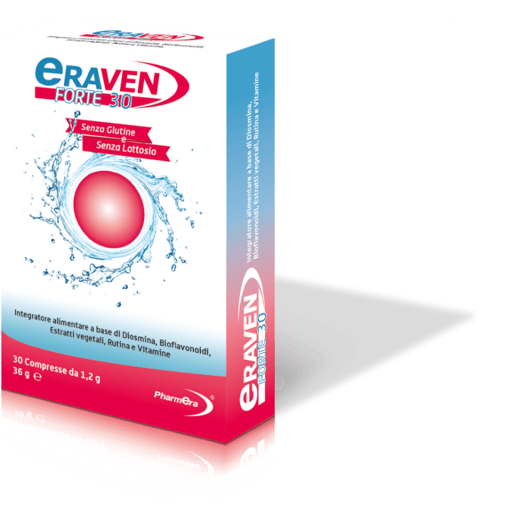 Diosmine 300 mg + Ginkgo biloba – 30 comprimés | ERAVEN Forte