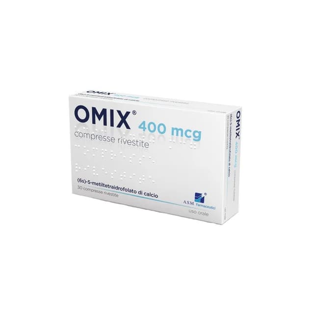 Vitamines B + Acide folique – 30 comprimés enrobés | OMIX 400
