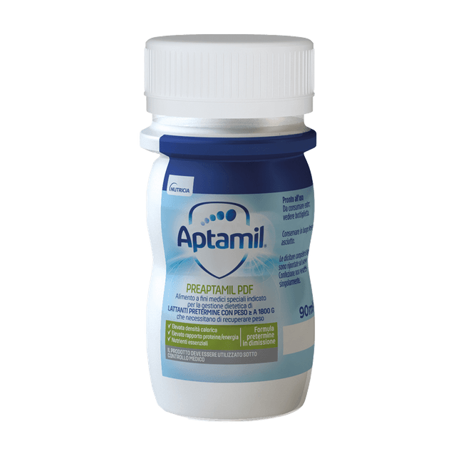 Aptamil PDF Liquide – 24 x 90 ml, formule pour prématurés