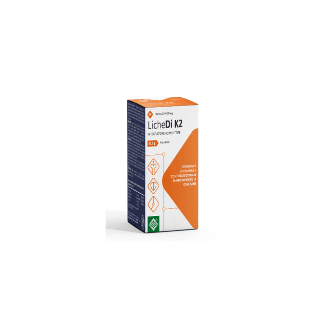 Vitamine D3 + K2 + Calcium – 60 gélules | Lichedi K2