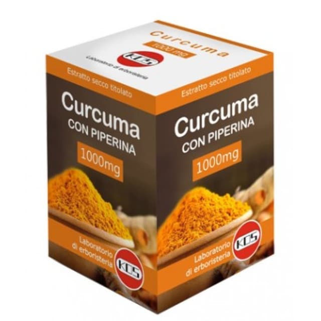 Curcuma + Poivre 1 g – 30 comprimés KOS