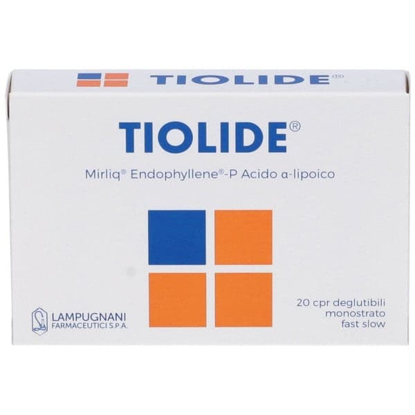 Tiolide – 20 comprimés