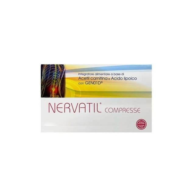 L-carnitine + Acide alpha-lipoïque – 60 comprimés | Nervatil