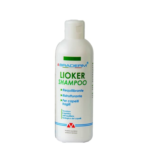 Braderm Lioker – 200 ml Shampoing