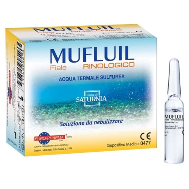 Mufluil Rinologico – 15 ampoules de 2 ml