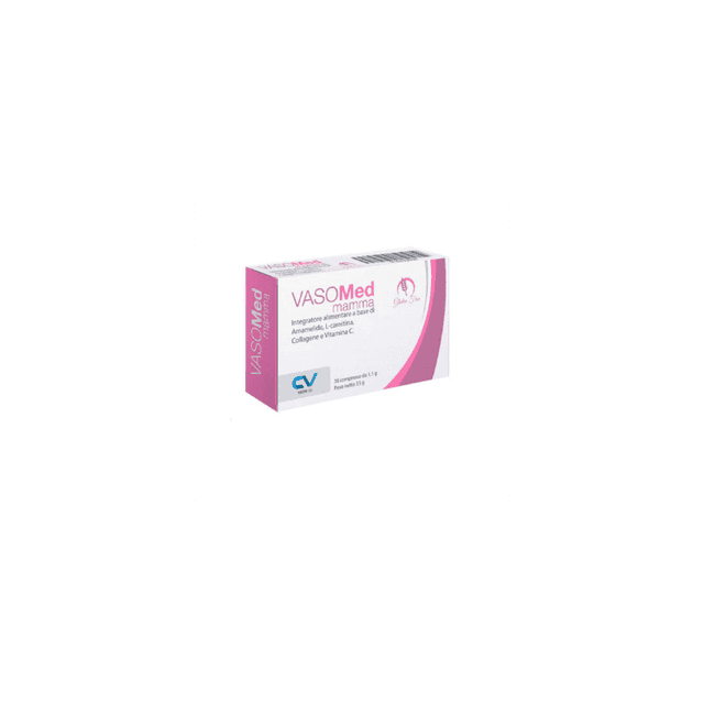 L-carnitine + Collagène – 30 comprimés | Vasomed Mamma