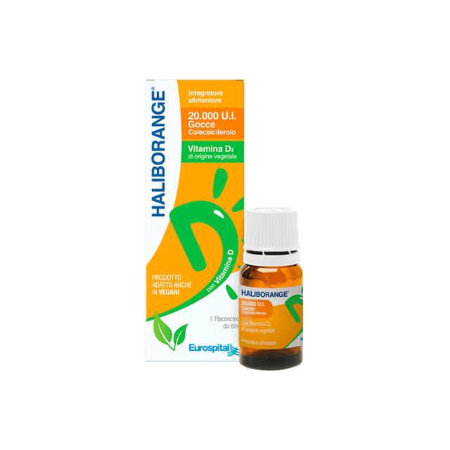 Vitamine D3 + Vitamine E – 20000 U.I. Vitamine D | Haliborange Gouttes