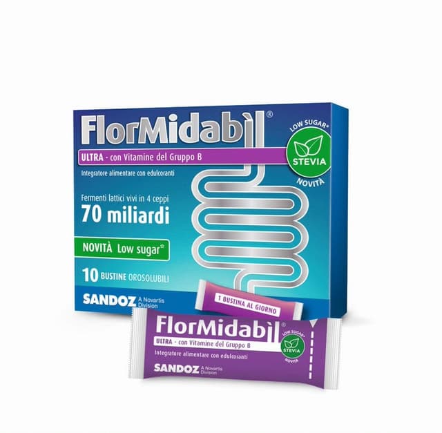 Probiotiques (ferments lactiques) – 100 g avec stévia | Flormidabil Ultra