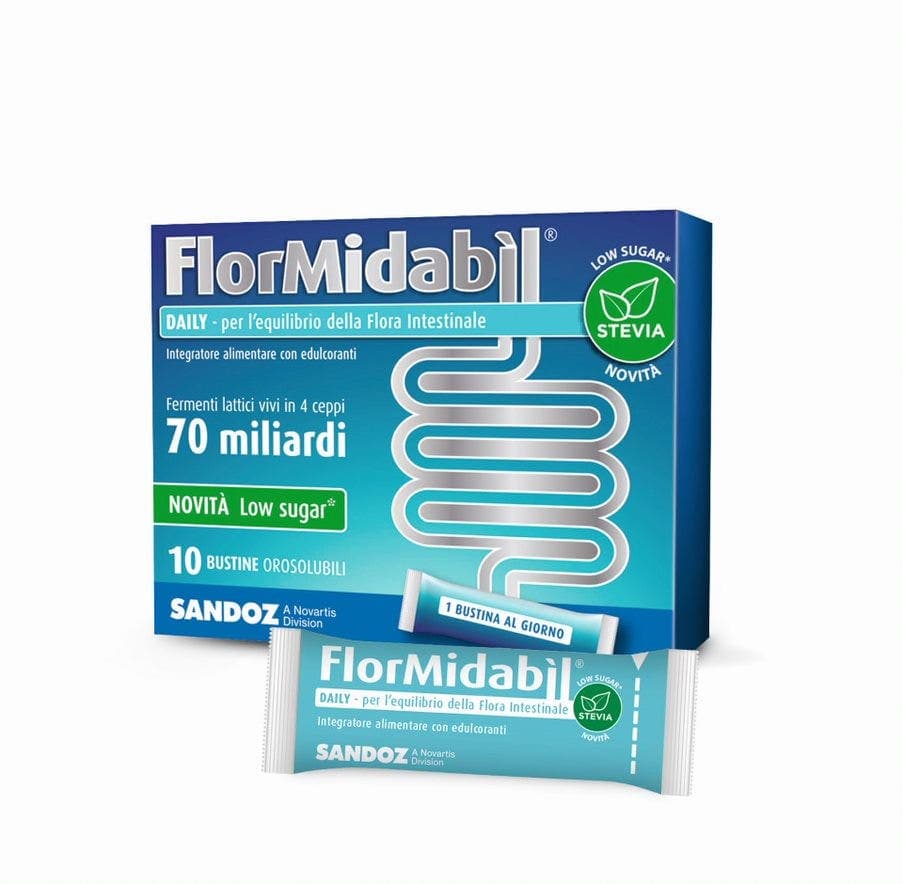 Flormidabil Daily – 10 sachets avec stévia