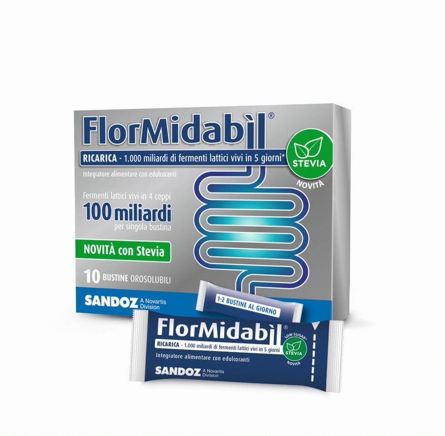 Flormidabil Ricarica – Sachets avec stévia