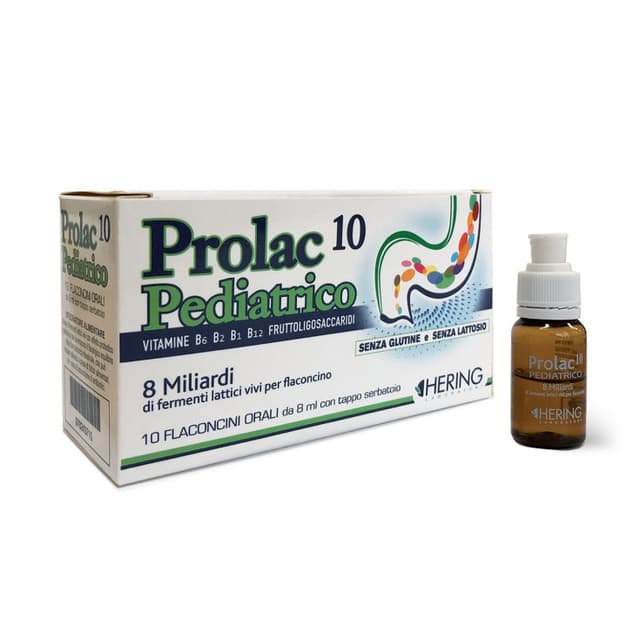 Inuline + Probiotiques (ferments lactiques) – 10 ampoules | Prolac10 Ped Fermenti Lattici