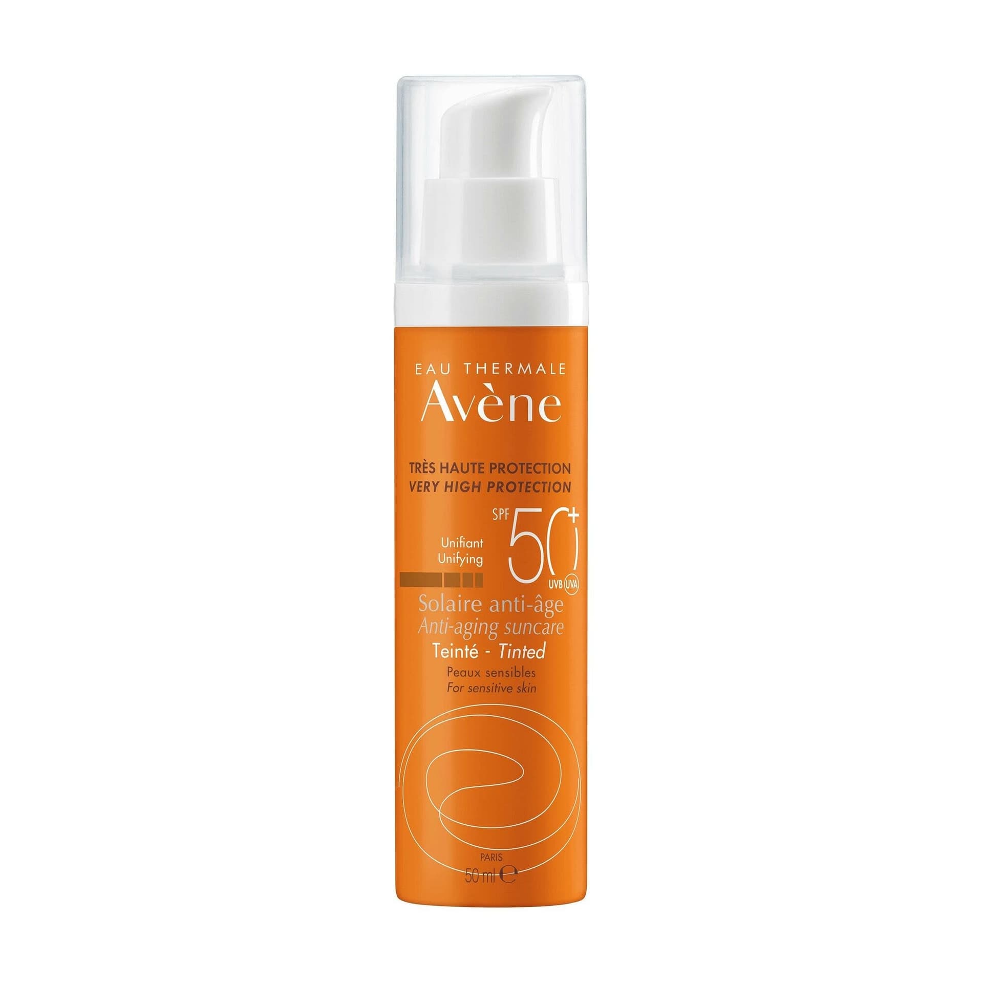 Avène Protection Solaire Anti-Âge LSF 50+ Teintée – Crème Visage