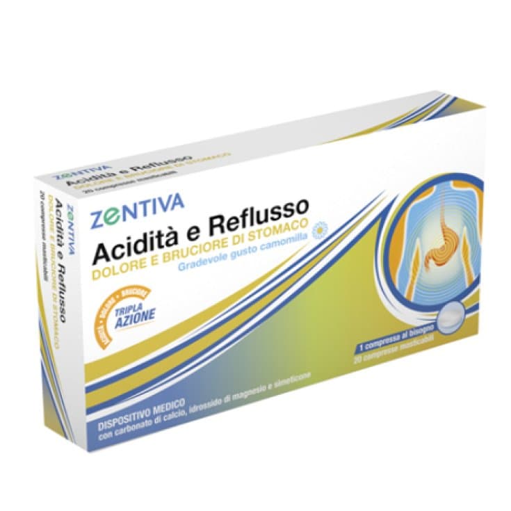Zentiva Acidité Reflux – 20 comprimés