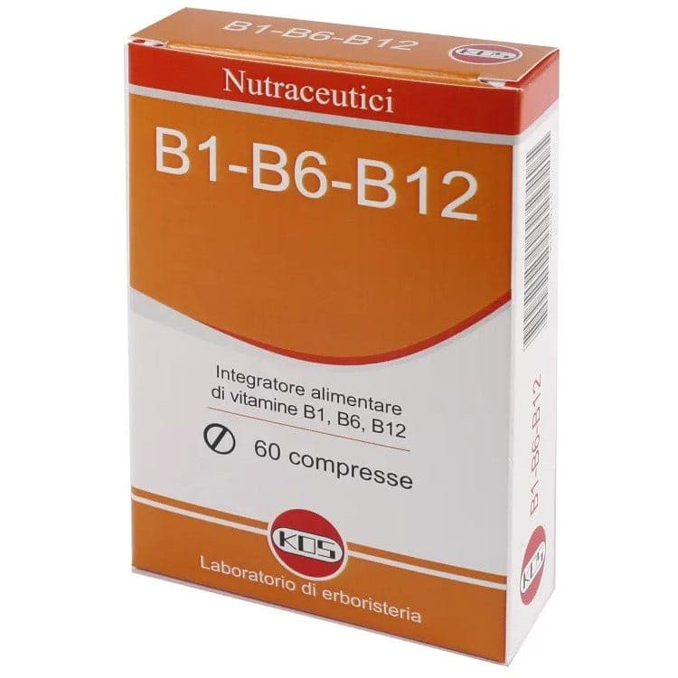 Vitamine B1 B6 B12 – 60 Tabletten Kos