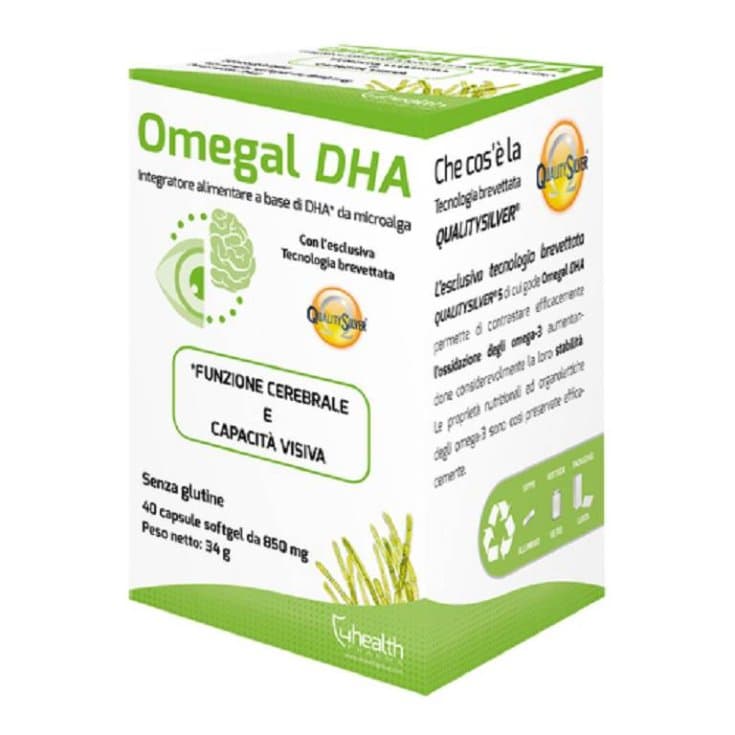OmegaL DHA INT. – 40 gélules souples