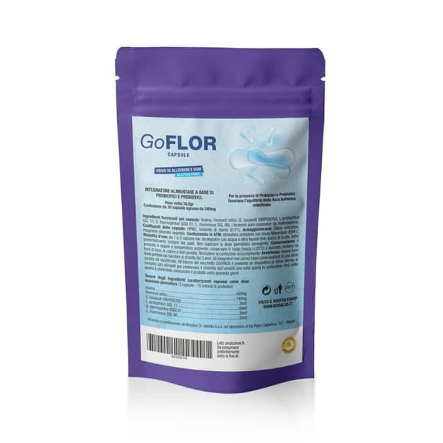 Probiotiques (ferments lactiques) – 30 gélules | Goflor