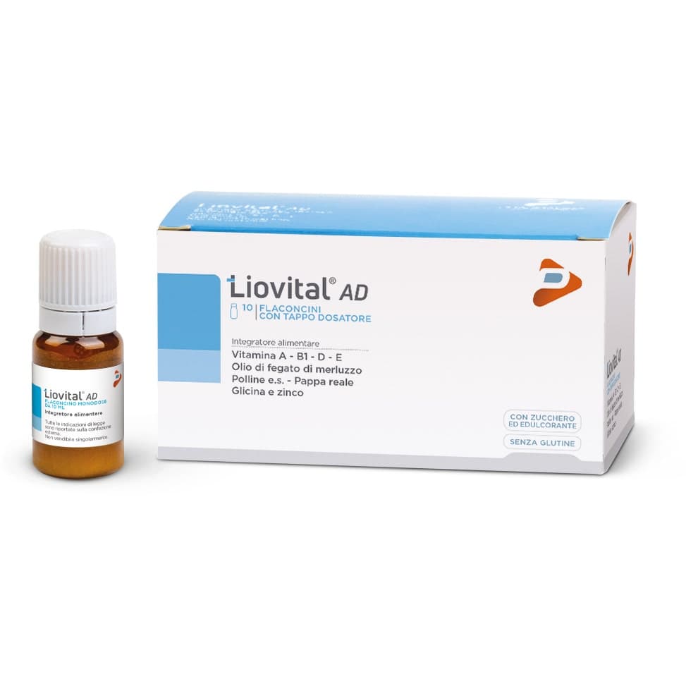 Liovital AD 10 Fläschchen à 10ml – Supplementierung