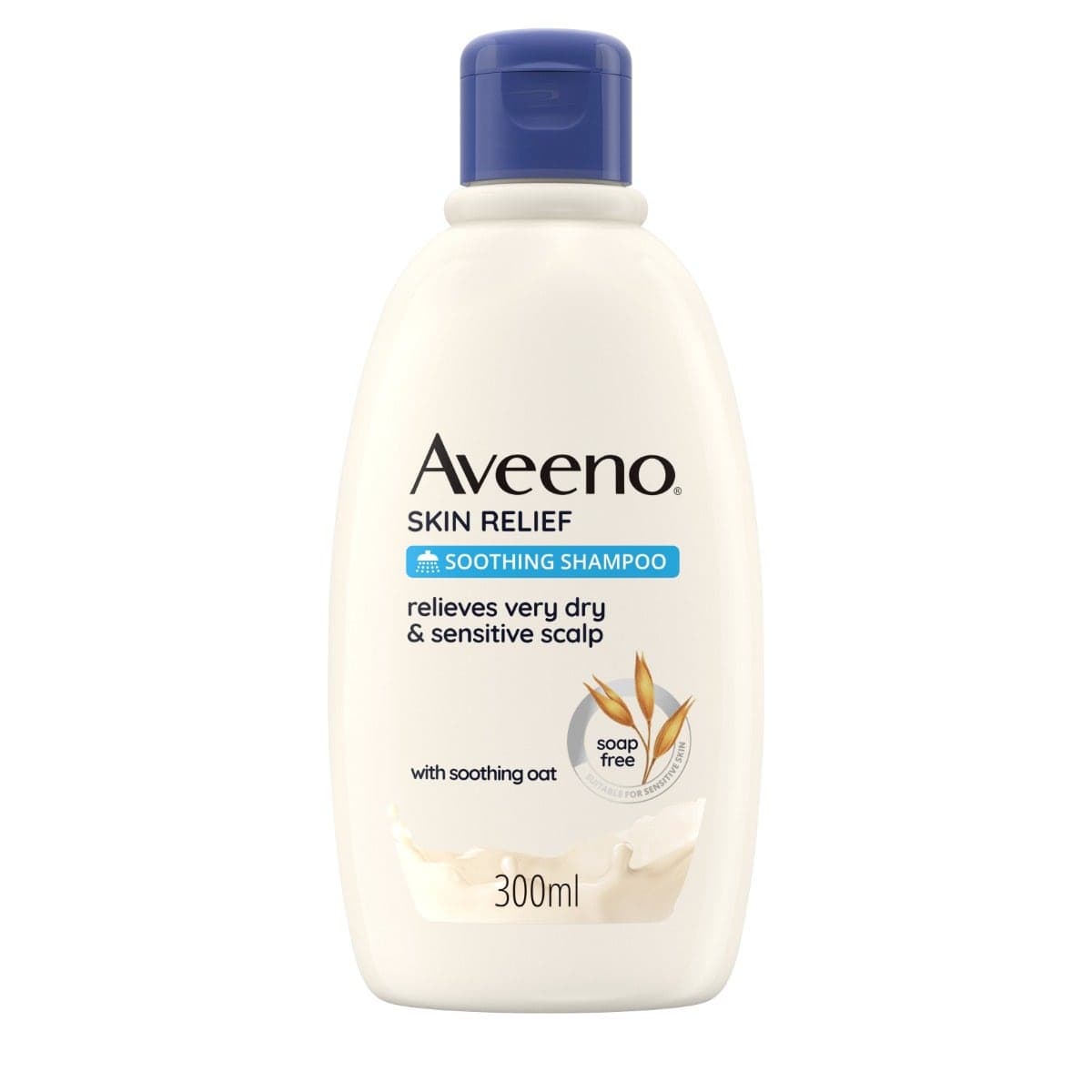 Aveeno Skin Relief Shampooing – 300 ml, Cuir Chevelu Sec