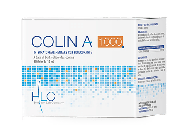 Choline – 30 ampoules de 10 ml | Colin A 1000